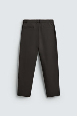 PANTAL?N REGULAR FIT CONFORT / Marr?n - Zara фото 8