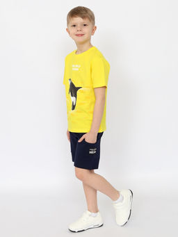 CRB wear/CSKB 63789-30-402 Футболка для мальчика,желтый/Ex.Cherubino  фото 2