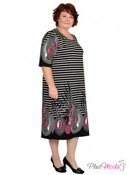 Платье Модель №759 размеры 44-84 - Plusmoda фото 6