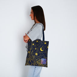 Сумка с голографической нашивкой ART