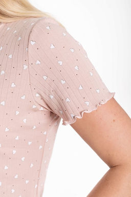 Пижама М325373пб пудровый/белый - Елена фото 9