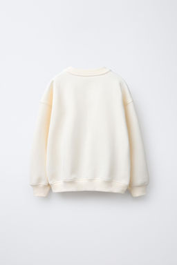 FLOCK TEXT PATCH SWEATSHIRT - Zara фото 2
