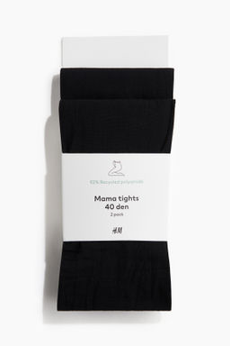 MAMA Pack de 2 medias 40 deniers