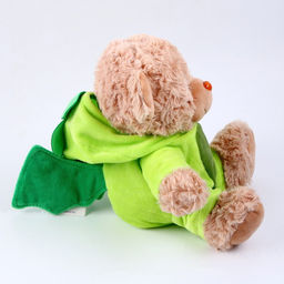 Мягкая игрушка Мишка в костюме дракона, 20 см - Milo toys фото 6