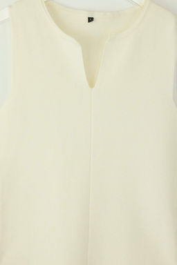 Ekru Merserize Gorunumlu Premium Iplik/Ozel Iplik Triko Ince Bluz TWOAW26BZ00002 - Trendyolmilla фото 6