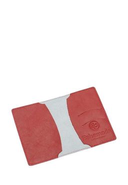 Обложка на паспорт с принтом Eshemoda Мышка-талисман, натуральная кожа