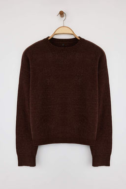 Pembe Genis Kal?p Ozel Iplik Triko Kazak TWOAW26KZ00090 - Trendyolmilla фото 11