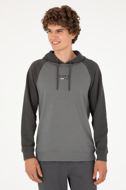 Мужской серый свитшот Неожиданная скидка в корзине - U.s. polo assn фото 3