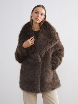 Ceket Yaka Oversize Kad?n K?rk Mont