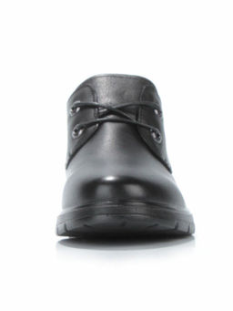 03-5077 BLACK Полуботинки женские (натуральная кожа)