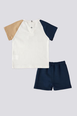 Комплект из 2 предметов с короткими рукавами и принтом для мальчика для мальчика - U.s. polo assn фото 2