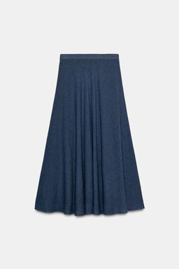 LAYERED MIDI SKIRT - Zara фото 7