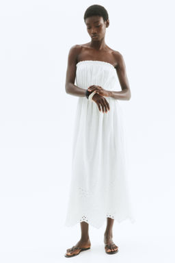 Vestido bandeau de algod?n - H&m фото 5
