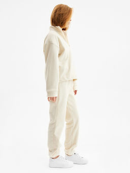 Костюм женский (анорак, брюки) MINAKU: Fleece Soft, размер 48, бежевый