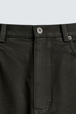 TEXTURED STRAIGHT-LEG TROUSERS - Zara фото 9