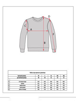 Джемпер мужской с воротником-стойкой на молнии F321-15304Rus зеленый - Fine joyce фото 11