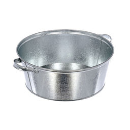 Таз оцинкованный круглый 13л