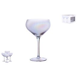 Набор бокалов 1/4 350мл п/у Electro, хрусталь 6994 /КОРАЛЛ/