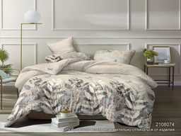 Постельное белье - Бязь Люкс Сухоцветы 8074 Евро (молния)