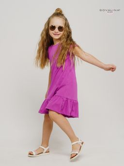 Платье Алиса слива 3073 - Sovalina фото 7