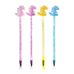 Цена за 12 шт. Карандаш чернографитный НВ, вечный Динозавры, МИКС - Calligrata фото 2