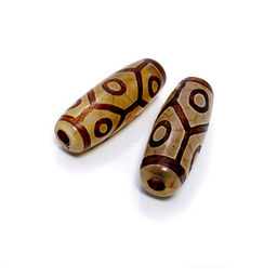 Бусина Дзи уп-2шт 9 глаз символизируют рост благосостояния от 9 планет