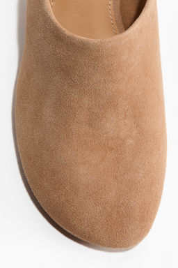Mules de piel con tac?n kitten - H&m фото 4