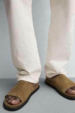 LEATHER SANDALS - Zara фото 3