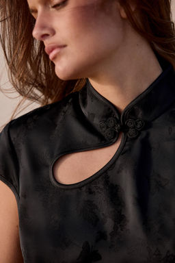 STUDDED HALTER TOP - Zara фото 10