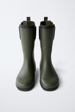 KNEE-HIGH WELLINGTON BOOTS - Zara фото 4