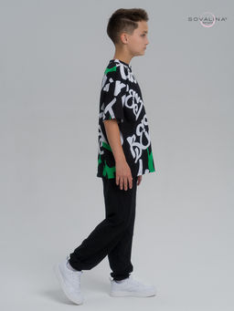 Костюм Daily men граффити бенеттон-черный - Sovalina фото 28