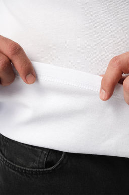 Мужской базовый лонгслив-поло Happyfox