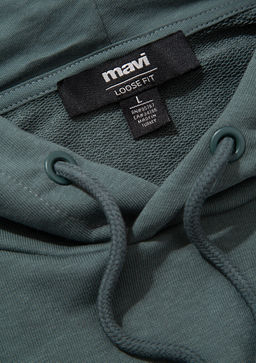 Mavi Logo Bask?l? Yesil Sweatshirt  фото 7