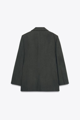 OVERSIZED WOOL BLAZER ZW COLLECTION - Zara фото 9