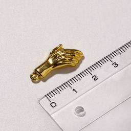 Замок магнитный Руки (набор 2 шт.), цвет золото