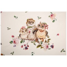 СКАТЕРТЬ КРУГЛАЯ ВИНТАЖ. СОВУШКИ D185СМ ,БЕЖ, 100 - Lefard фото 5