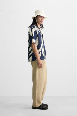 ABSTRACT PRINT SHIRT - Zara фото 4