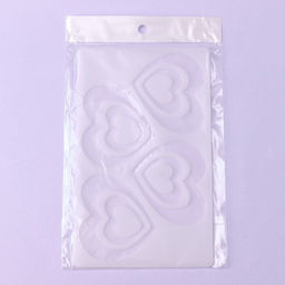 Цена за 4 шт. Форма для шоколада Сердцем к сердцу, силикон, 4 ячейки, 19?11.5?0.3 см, прозрачная