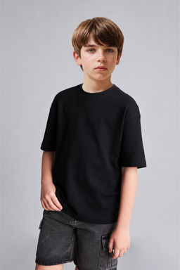 %100 Pamuk Oversize Ti__rt Erkek _ocuk - Defacto фото 3