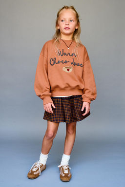 CHECK BERMUDA SKIRT - Zara фото 5