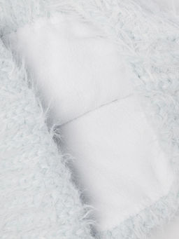Шапка жен. шерсть+нейл+поли LB-A53064 white/l.blue - Labbra фото 10