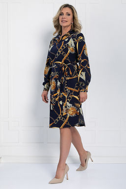 Платье Презентация стиля (темно-синее) П12650-15 - Lt collection фото 5