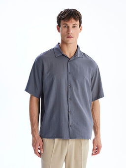 Regular Fit K?sa Kollu Arm?rl? Erkek G?mlek