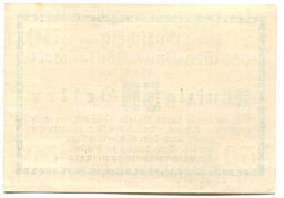 Банкнота 50 геллеров 1920 года Австрия  Фёлькермаркт(нотгельд)