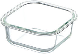 Контейнер из жаропрочного стекла с крышкой из пластика, 0,53 л, CRISTALLINO, арт.003125 /Mallony/