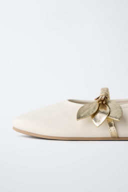 BAILARINA DETALLE FLOR / Blanco - Zara фото 6