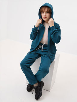 Костюм детский 24814-484 футер изумрудный - Avese фото 7