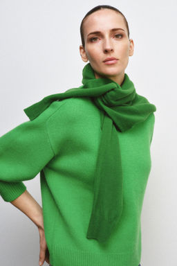 100% WOOL HAMMER SLEEVE JUMPER - Zara фото 7
