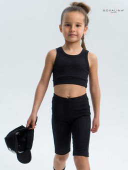 Костюм Тренд лапша черный - Sovalina фото 12