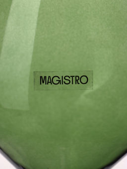 Бокал для вина Magistro «Иллюзия», 540 мл, 10×24 см, стекло, зелёное